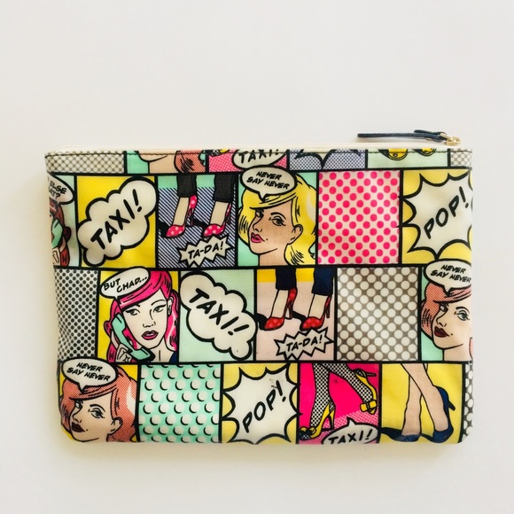 Rare Pop Art Comic 🍿 Kate Spade Pouch - Picture 2 of 4